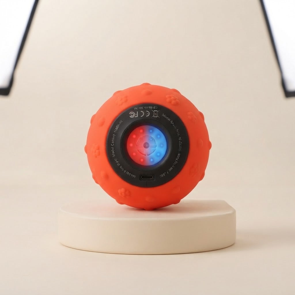 Bola de masaje vibratoria Recuvital R30 · Naranja