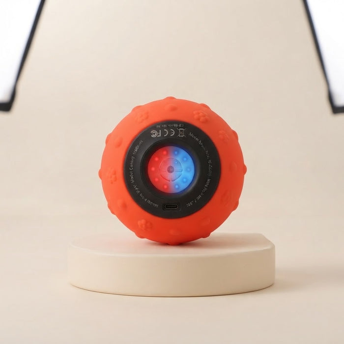 Bola de masaje vibratoria Recuvital R30 · Naranja