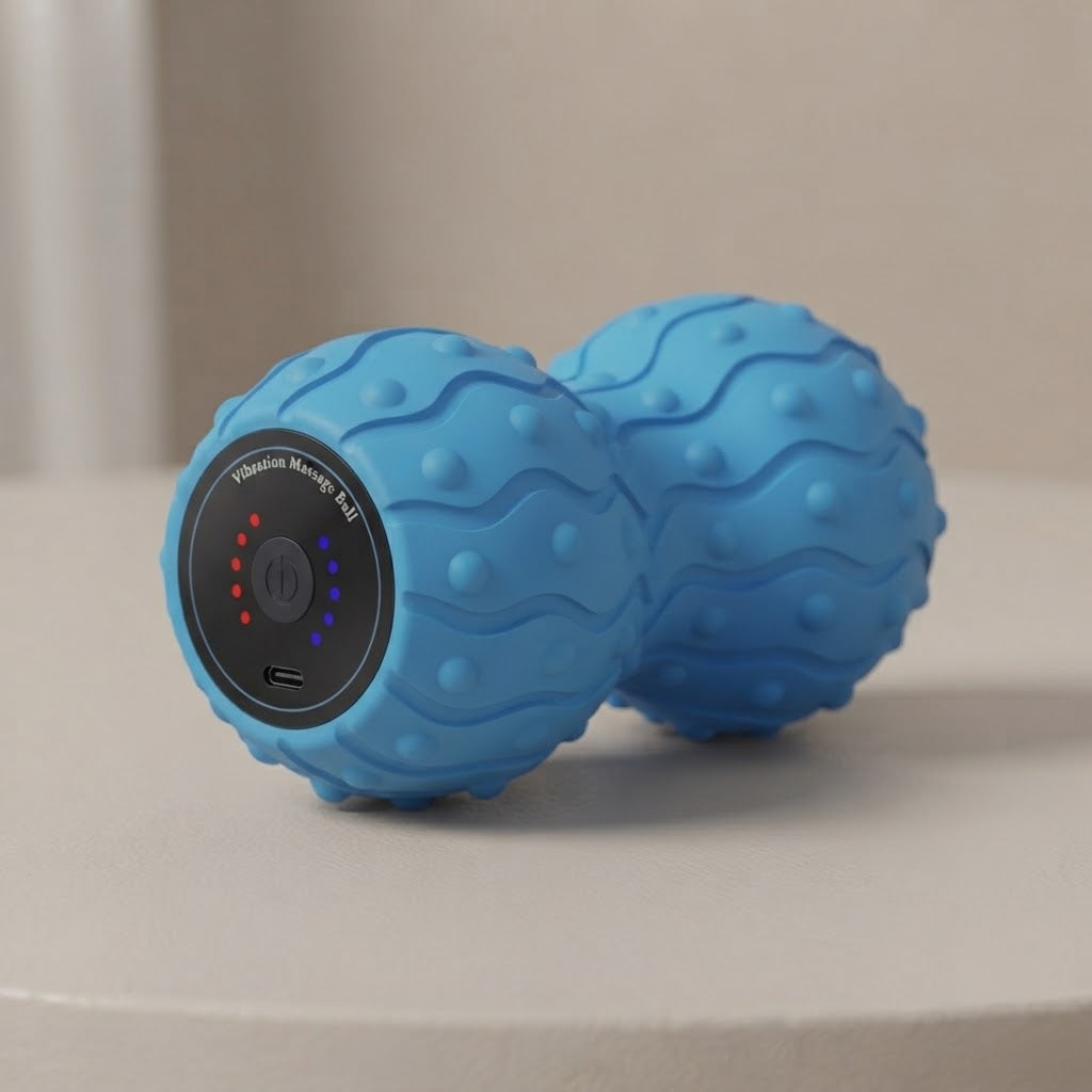 Rodillo cacahuete vibratorio Recuvital R60 · Azul